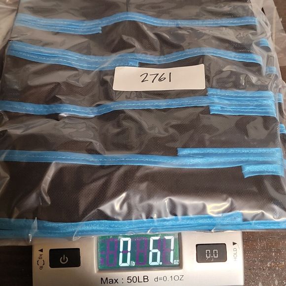 Damee Inc Black Mesh Turquoise Stripe XL Long Sleeve Sheer Full Zip Jacket - Picture 10 of 10